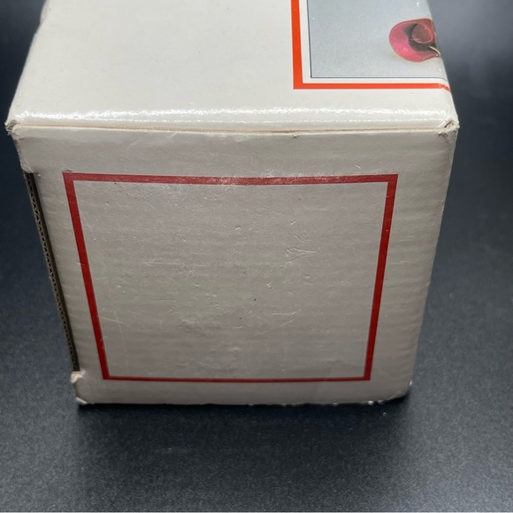 VTG Colonial Candle of Cape Cod Holly Ceramic Candle Holder w/Box Christmas - Picture 10 of 11